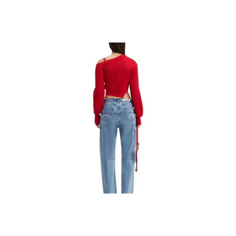 Jacquemus La Maille Seville Knitwear Red-2