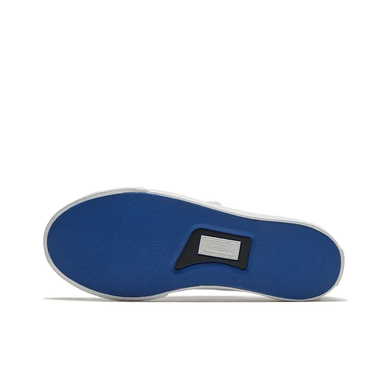 Converse Jack Purcell Anti Slip Wear Resistant Low Top Kids Canvas Shoes White Blue Children Aged 3 7 Years Old-5