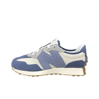 New Balance NB 327 Slip Resistant Cushioning Abrasion Resistant Breathable Running Shoes Dark Blue Teenagers