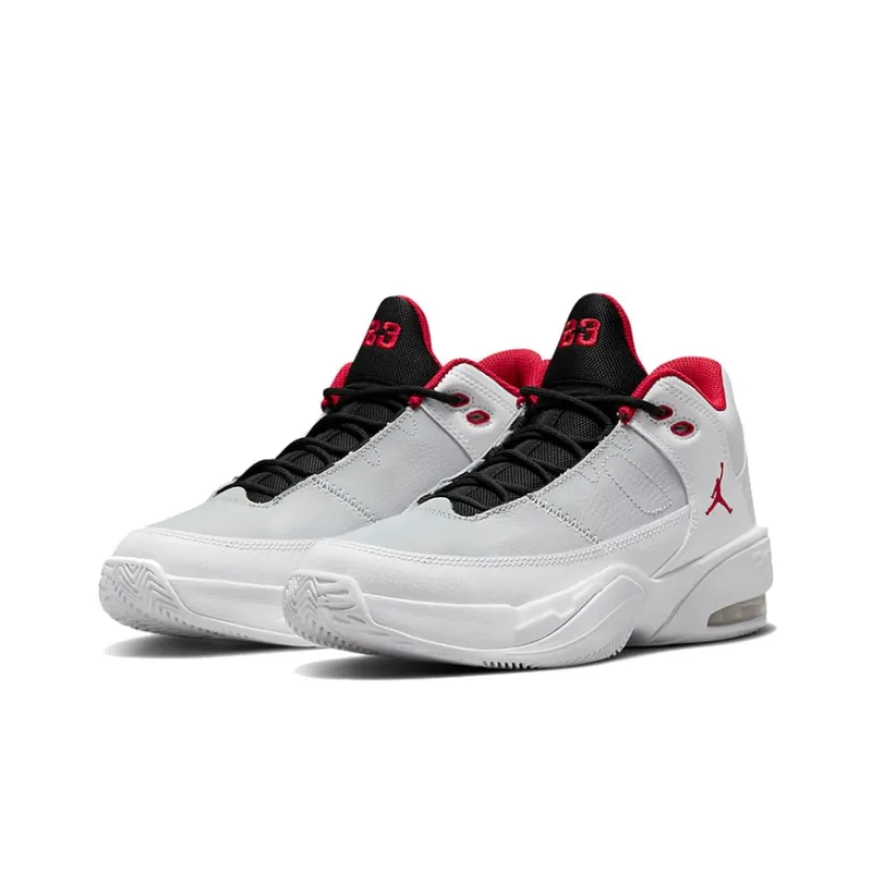 Jordan Max Aura 3 White University Red GS-2