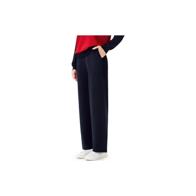 XII BASKET Casual Pants Women's Dark Blue-2