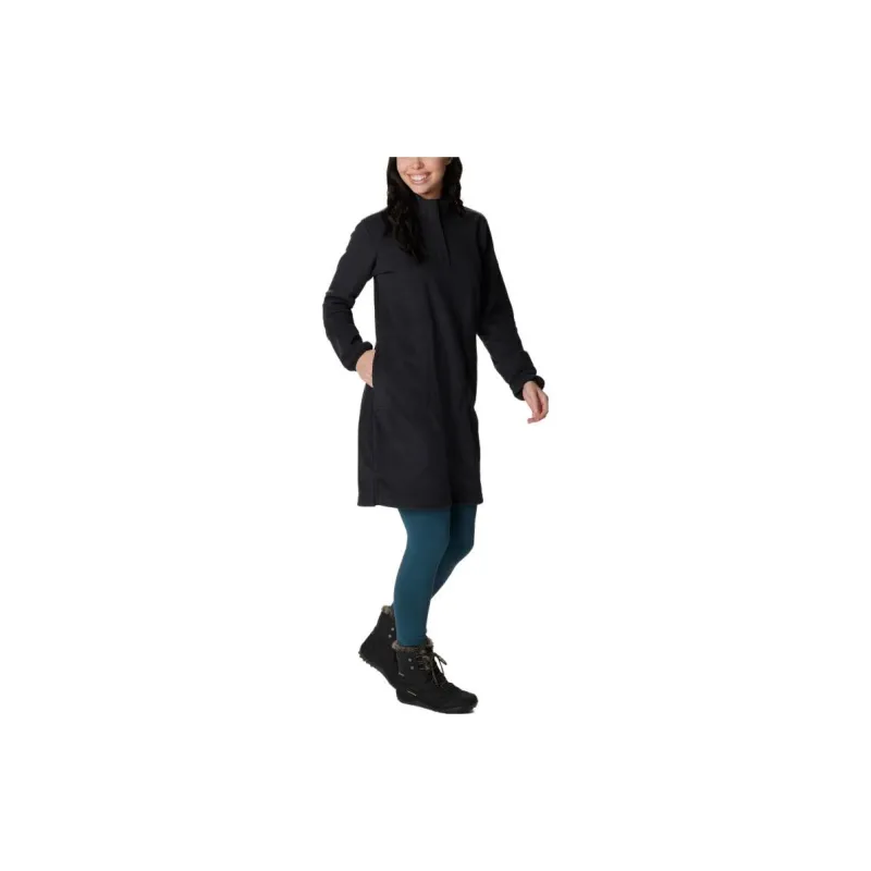 Columbia Anytime Long-Sleeved Dresses Women's Black-3