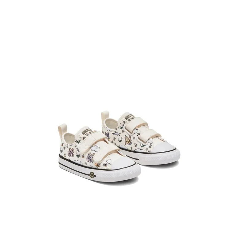 Converse Chuck Taylor All Star Camp Easy-On Slip-Resistant Low-Top Toddler Shoes White Infant And Toddler-2