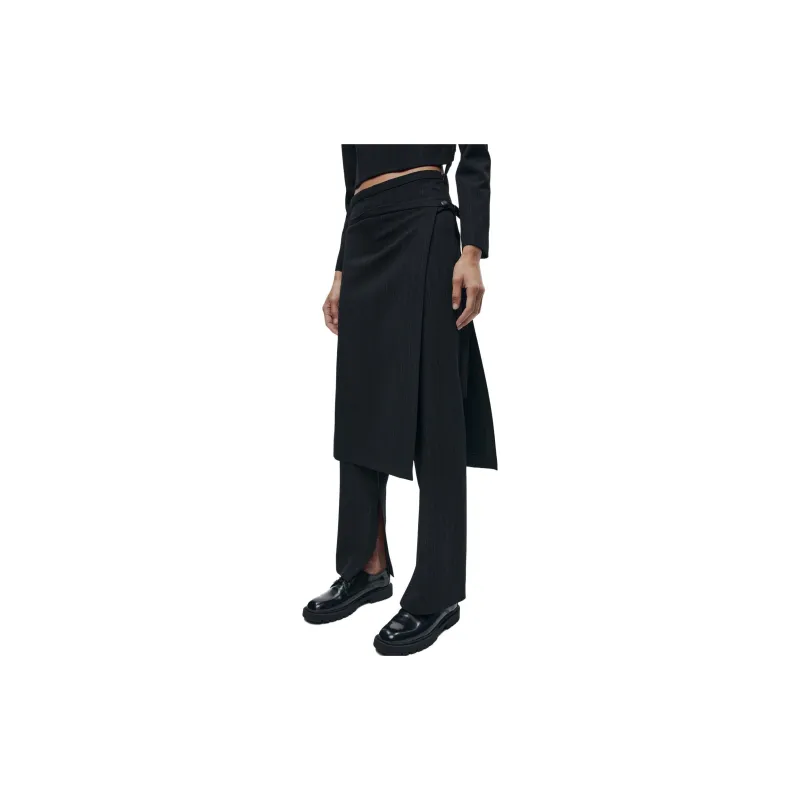 ZARA Casual Pants Women's Black-3