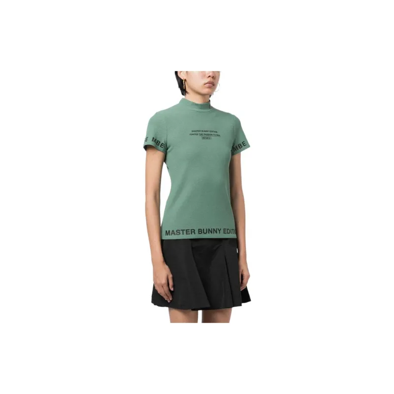 MASTER BUNNY EDITION T Shirt Women's Green-2