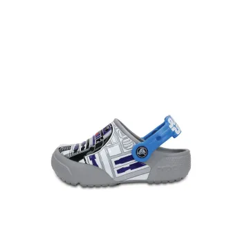Crocs Comfortable And Versatile Gray Blue Kids'