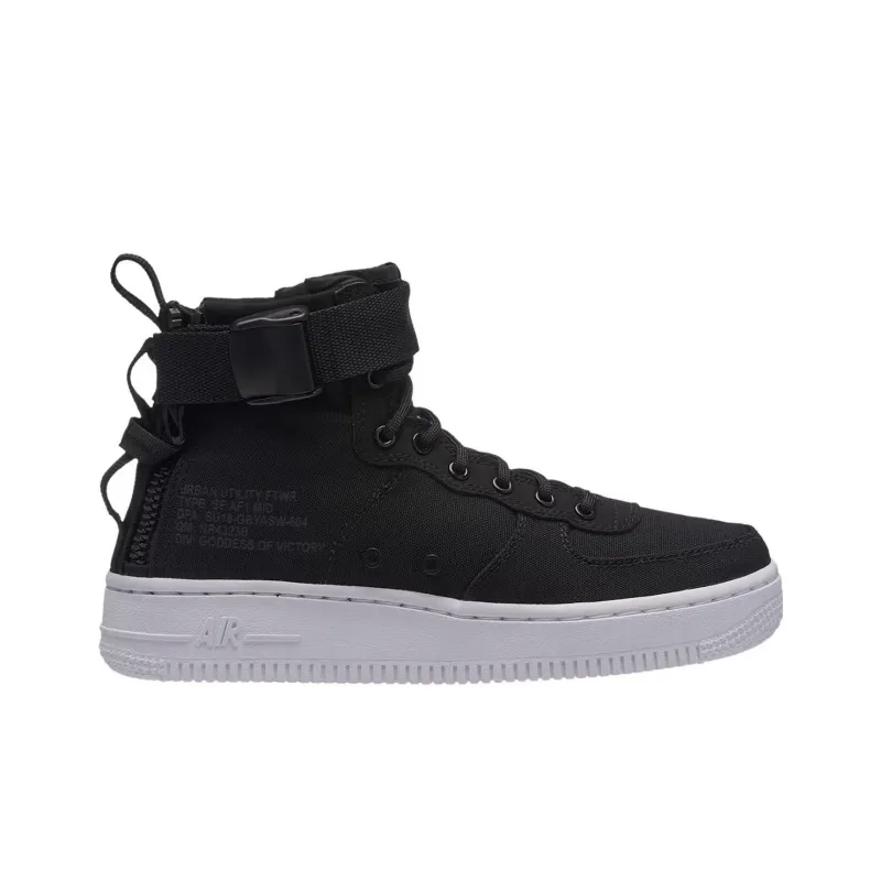 Nike SF Air Force 1 Mid Black Anthracite White GS-1