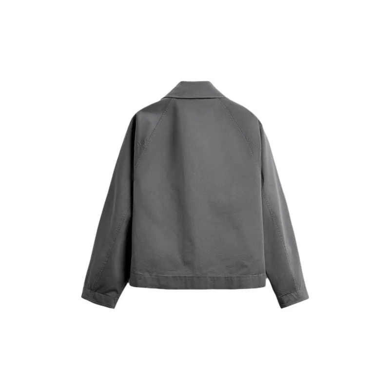 ZARA Jackets Coats Men's Coal Gray-1