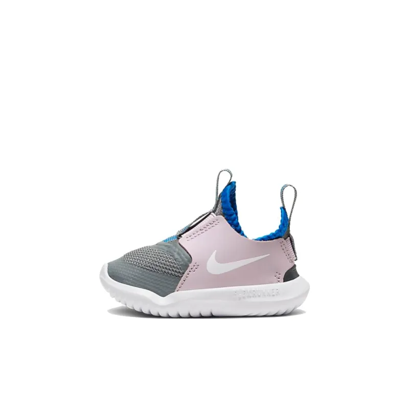 Nike Flex Runner Slip-Resistant Cushioning Wear-Resistant Low-Top Toddler Shoes Light Purple Infant And Toddler-0