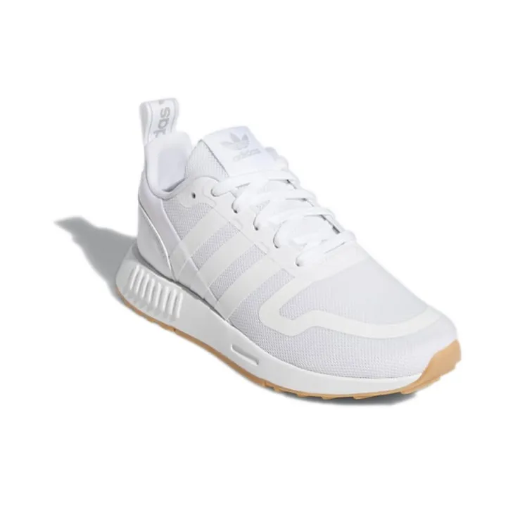 Adidas Originals Multi Abrasion Resistant Cushioning Breathable Low Top Running Shoes Cloud White Teenagers-2
