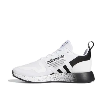 Adidas Originals Multi J Abrasion Resistant Low Top Running Shoes White Black Teenagers