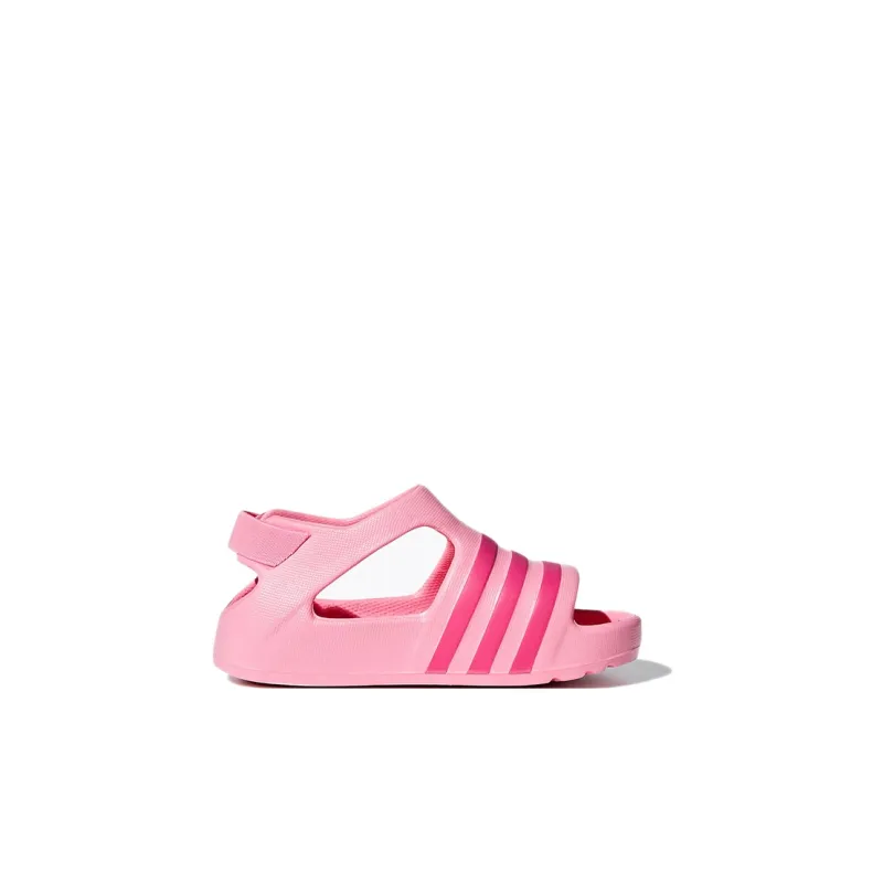 Adidas Originals ADILETTE Series Low Top Toddler Shoes Pink Infant And Toddler-1