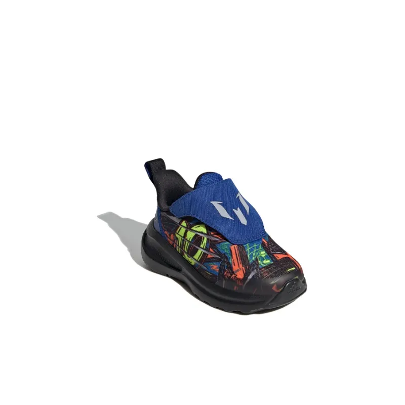 Adidas Messi Ac I Low Top Toddler Shoes Black Blue Colorful Infant And Toddler-2