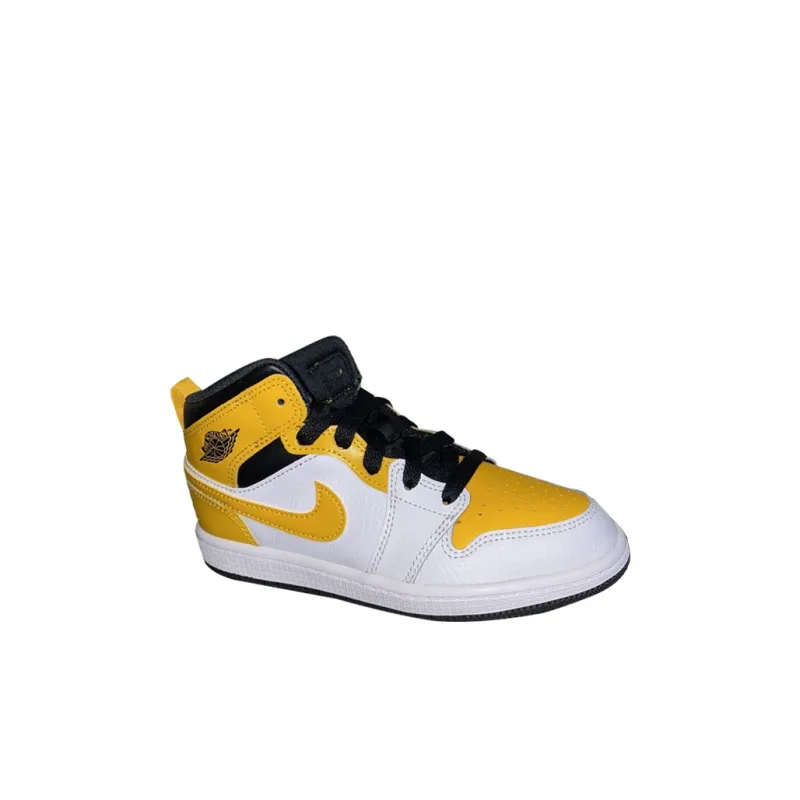 Jordan 1 Mid PS University Gold-2