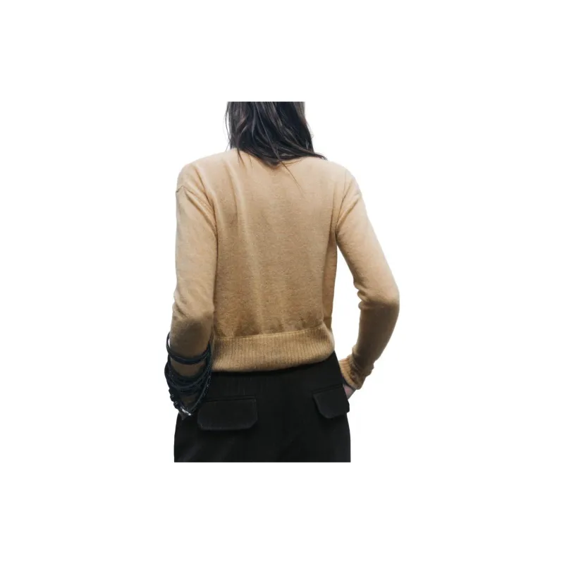 ZARA Sweater Women's Light Camel-2