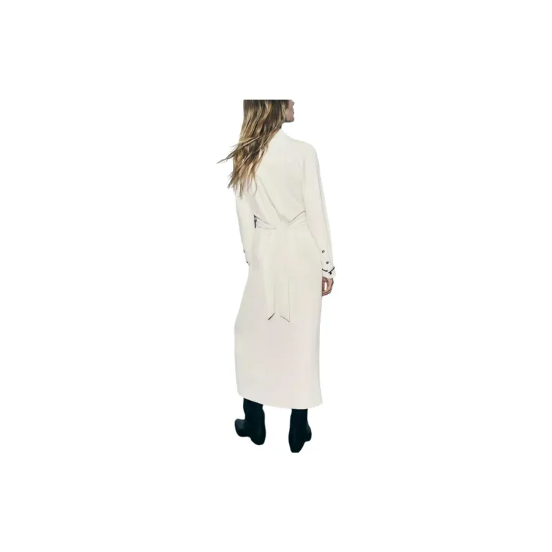 ZARA Long-Sleeved Dresses Women's Yellow-1