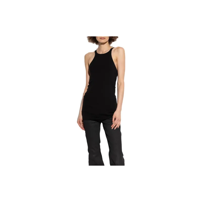RICK OWENS Sleeveless Racer Top-1