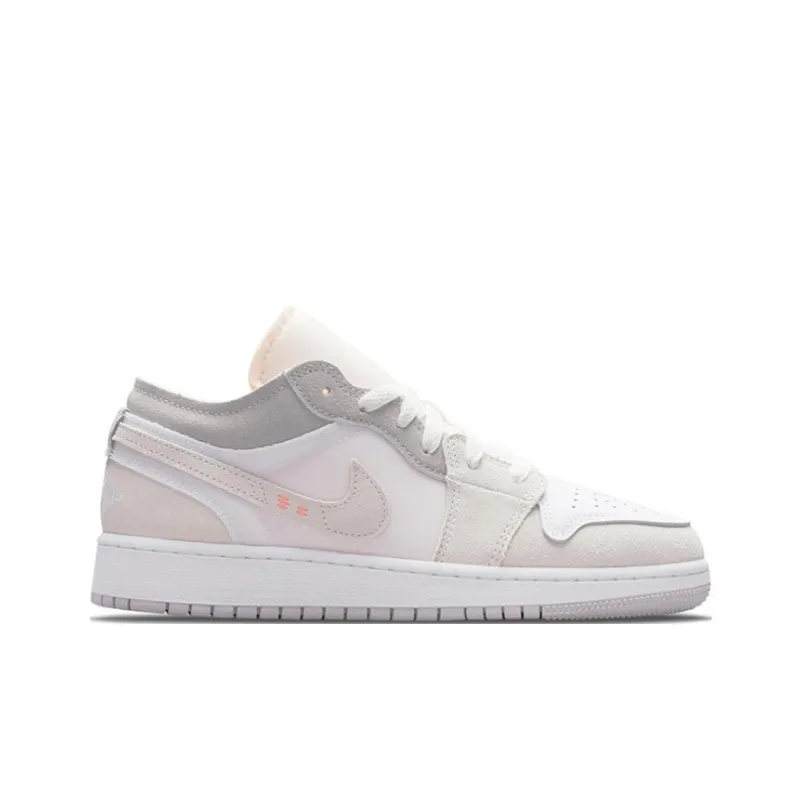 Jordan 1 Low 'Inside Out Cream White Light Grey' GS-1