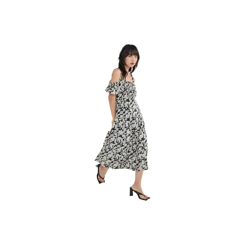 BLUEerror Slip Dress Women's Black-3