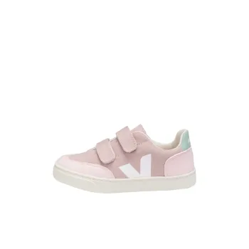 VEJA V 12 Canvas Babe Low Top Kids' Skateboarding Shoes Pink Kids'