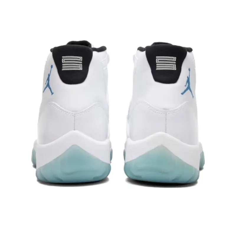 Jordan Air Jordan 11 Vintage Basketball Shoes Men High Top White-2