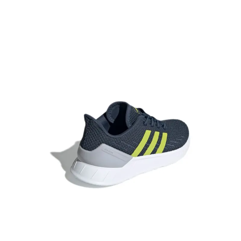 Adidas Neo QUESTAR FLOW Nxt K Abrasion Resistant Slip Resistant Low Top Kids' Running Shoes Dark Blue Kids'-3