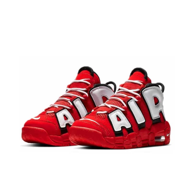 Nike Air More Uptempo University Red Black White GS-2