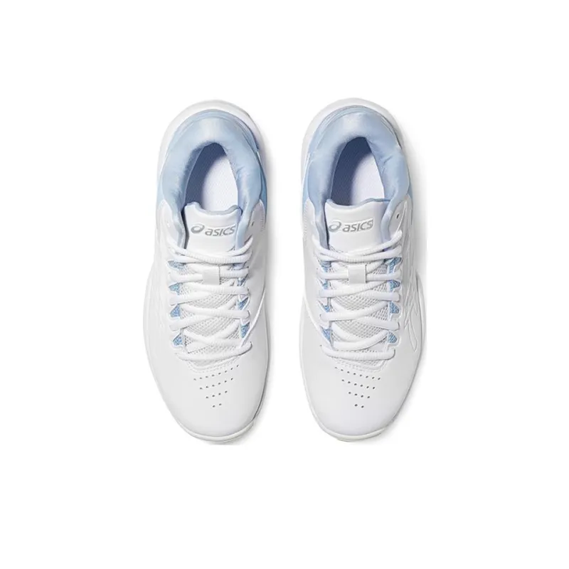 Asics Gel Improve 2 Anti Slip Wear Resistant Low Top Children's Basketball Shoes White Blue Kids'-2