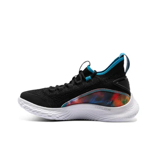 Under Armour Curry 8 Tie Dye Black GS