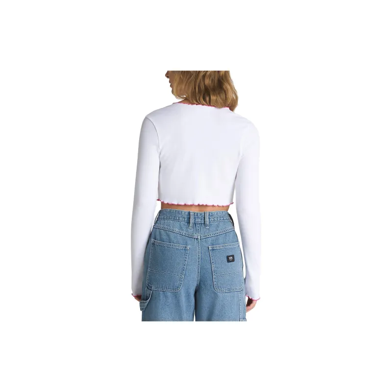 Barbie X Vans T-Shirts Women's White-3