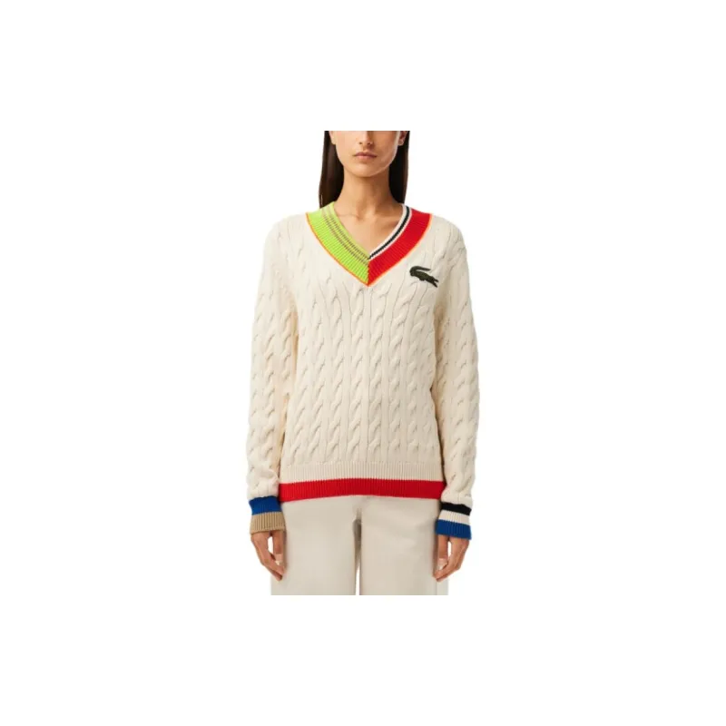 LACOSTE Sweaters Women's White-2
