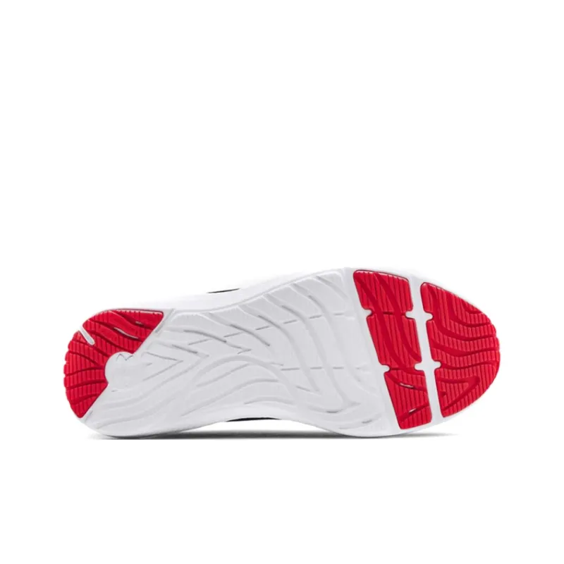 Under Armour Charged Pursuit 2 Big Low Top Kids' Running Shoes Black Red Teenagers-3