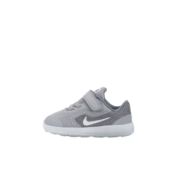 Nike REVOLUTION 3 Slip Resistant Cushioning Abrasion Resistant Low Top Toddler Shoes Gray White Infant And Toddler