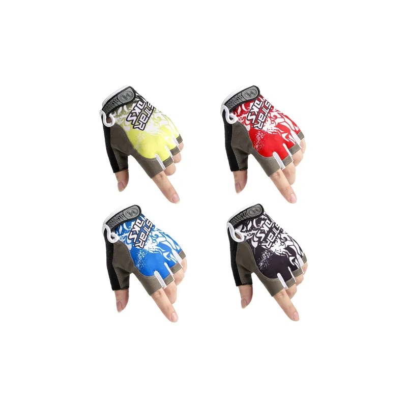 TANLU Riding Equipment Cycling Glove Outdoor Sports Unisex Ice Silk Fabric-2