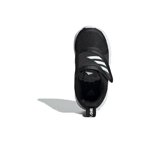 Cf I x Adidas Fortarun Low Top Running Shoes Black White Infant And Toddler-4