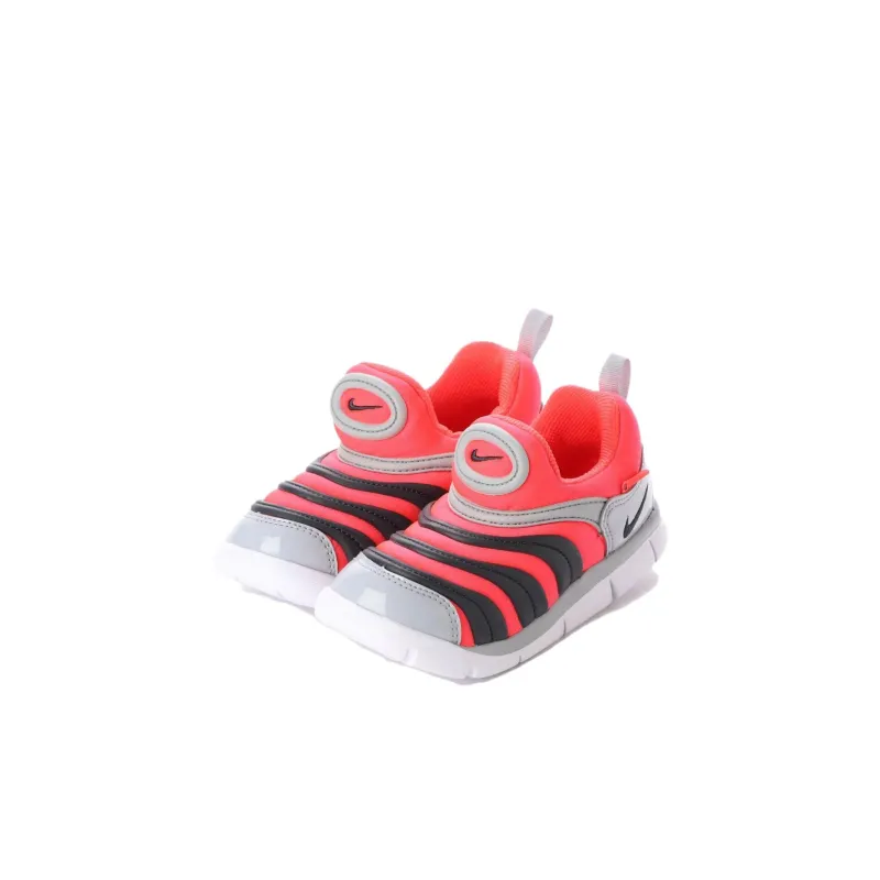Nike Dynamo Free Low Top Toddler Shoes Red Black Gray Infant And Toddler-2