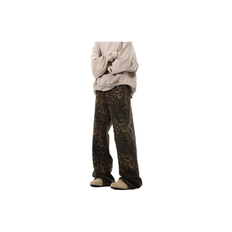 Paddy Julia Jeans Unisex Leopard Print-3