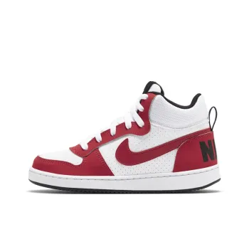 Nike Court Borough Mid Gym Red White GS