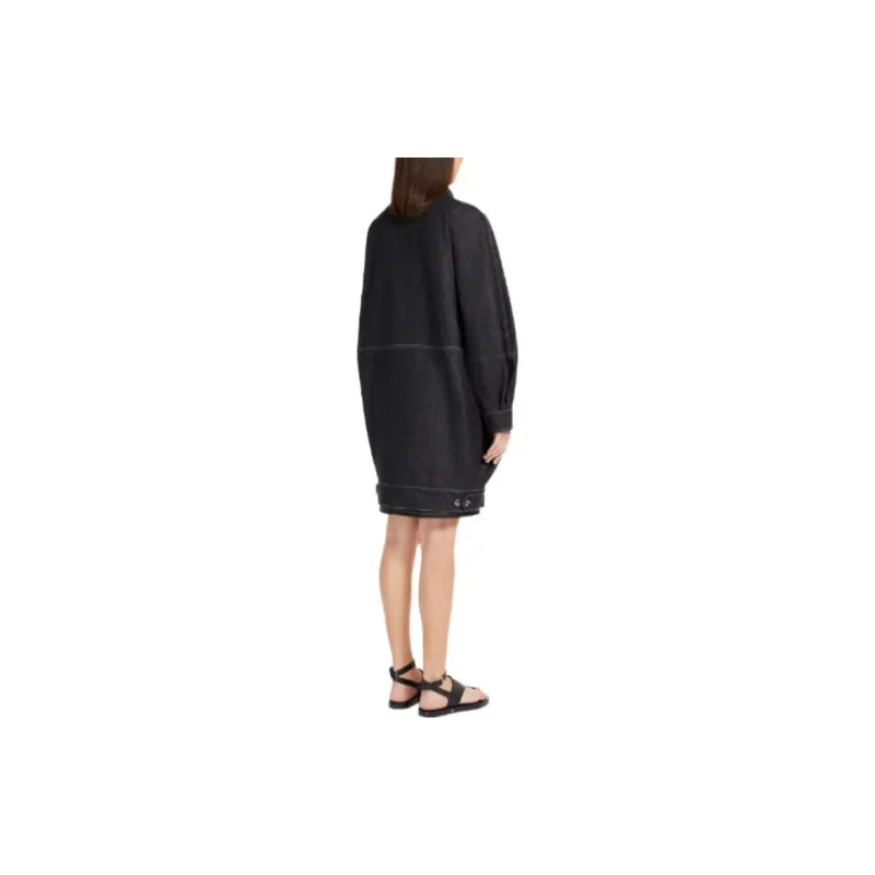 MaxMara Denim Jacket Women's Black-3