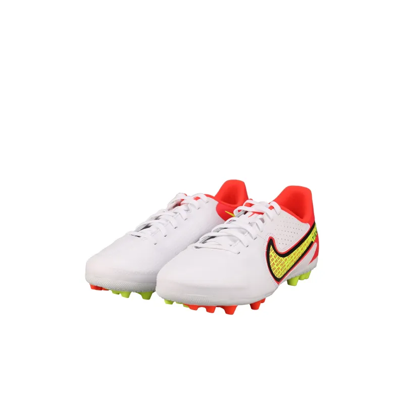 Nike Tiempo Legend 9 Academy AG Low Top Kids' Soccer Shoes White Red Kids'-1