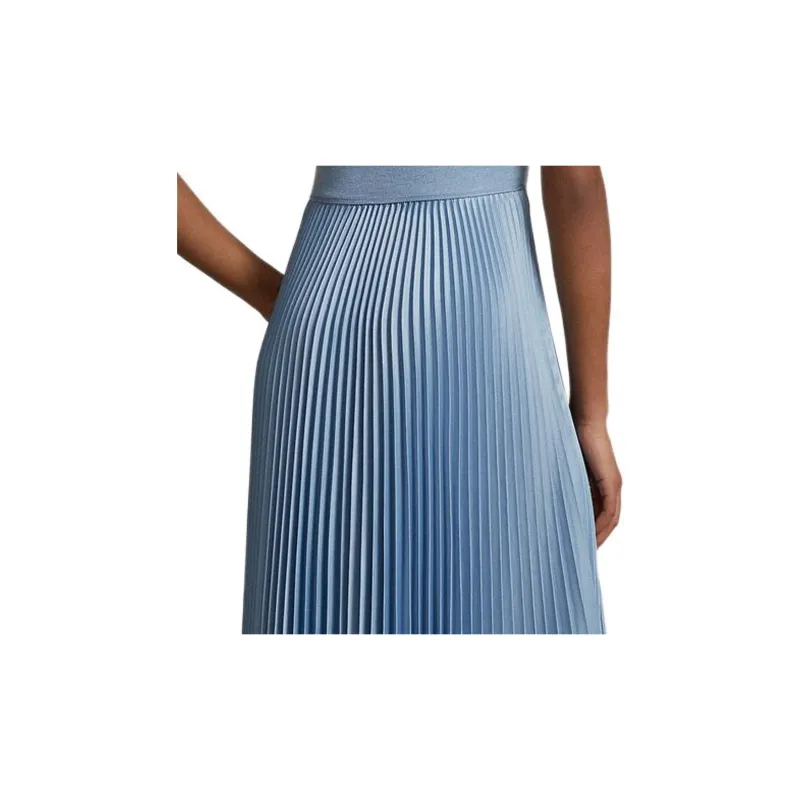 Polo Ralph Lauren SS24 Short Sleeved Dress Women's Blue-2