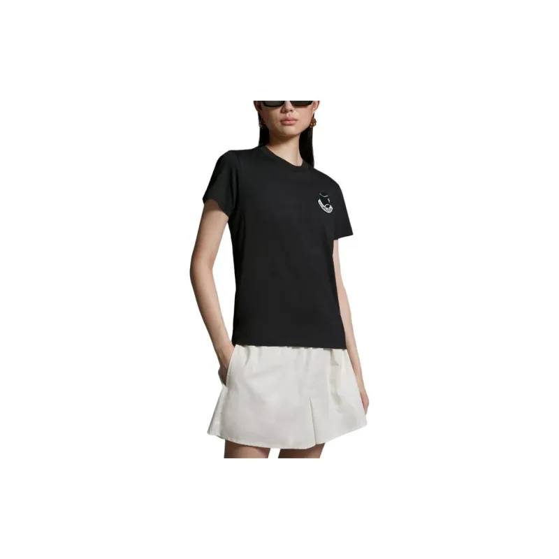 Moncler Tennis Logo Patch T Shirt-4