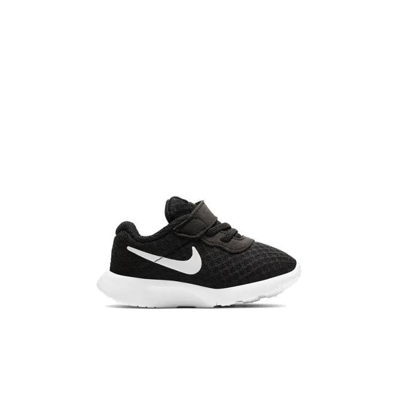 Nike Low Top Sports Casual Shoes Black White Infant And Toddler-1