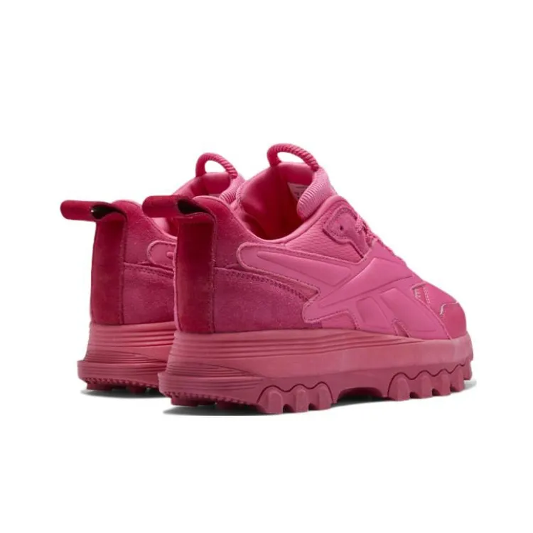 Reebok Cardi B X Classic Leather V2 Big Kid 'Pink Fusion'-3