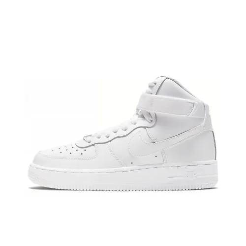 Nike Air Force 1 High LE Triple White GS