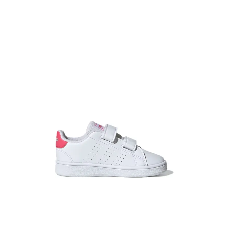 Adidas Advantage Low Top Toddler Shoes White Infant And Toddler-2