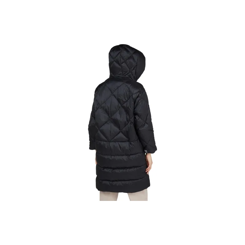 MaxMara Diamond-quilted Parka Coat-2