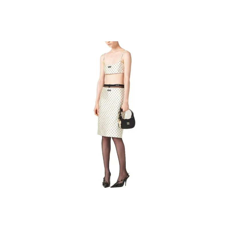 MIU MIU Camisoles Women's Beige-1