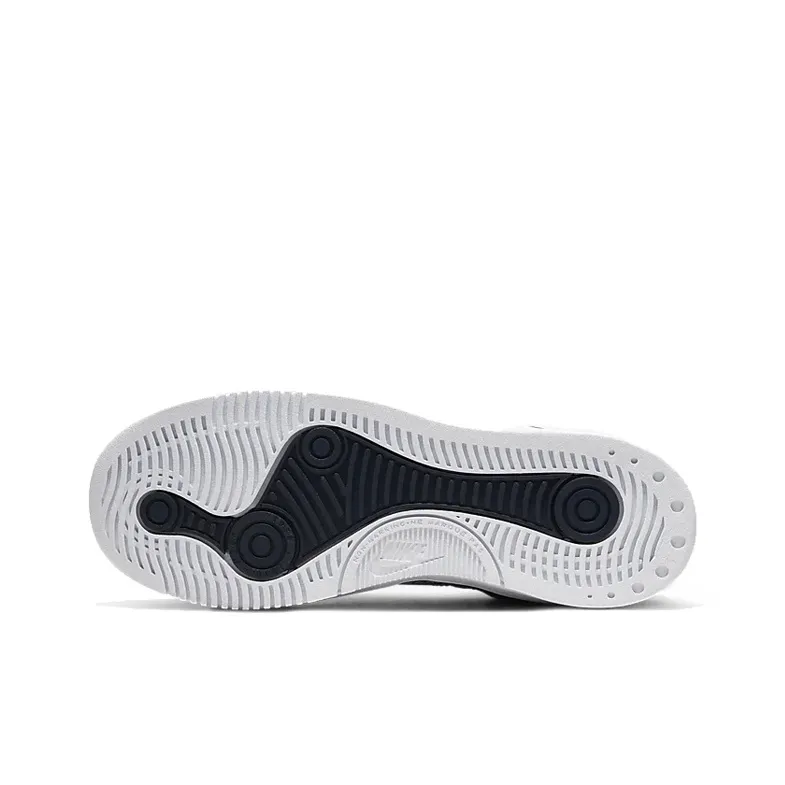 Nike Squash Type Low Top Kids' Skateboarding Shoes Dark Blue Unisex-5