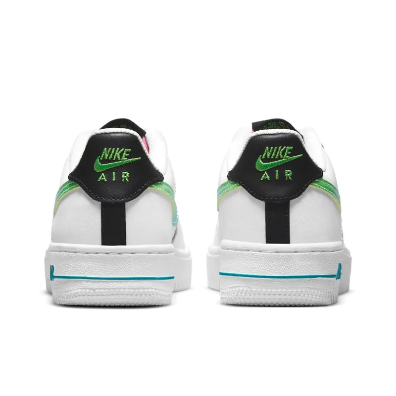Nike Air Force 1 Low White Aquamarine GS-4